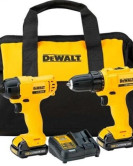 COMBO DCD700 (PARAFUSADEIRA / FURADEIRA 3/8 - DEWALT