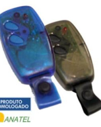 Detalhes do produto CONTROLE REMOTO 2 TECLAS - AZUL/FUMÊ - LINEAR - HCS