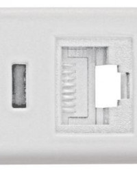 Detalhes do produto MÓDULO TOMADA RJ45 (CAT. 6) COR BRANCO - TRAMONTINA