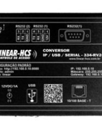 Detalhes do produto CONVERSOR IP/USB/SERIAL - LINEAR - HCS