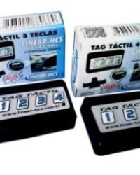 Detalhes do produto TAG TÁCTIL 3 E 4 TECLAS - LINEAR - HCS