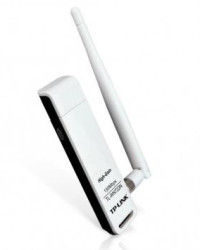 Detalhes do produto ADAPTADOR USB WIRELESS N DE ALTO GANHO DE 150MBPS - TL-WN722N - TP LINK