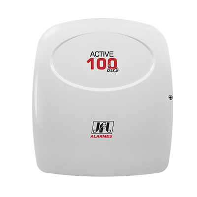  Central De Alarme  Monitorável  Active-100 BUS Modular - JFL Alarmes