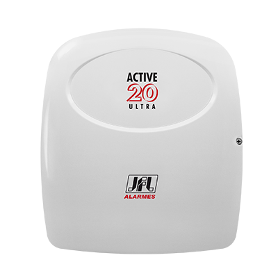 Central De Alarme Monitorável Active-20 Ultra Modular - JFL Alarmes Central De Alarme Monitorável Active-20 Ultra Modular - JFL Alarmes