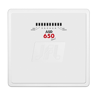 Central De Alarme  Convencional  ASD-650 Sinal - JFL Alarmes