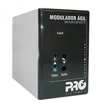 MODULADOR ÁGIL VHF/UHF/CATV/CFTV PQMO-2600B - PRO ELETRONIC MODULADOR ÁGIL VHF/UHF/CATV/CFTV PQMO-2600B - PRO ELETRONIC