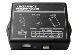 LEITORA DE MESA – DESKTOP READER - LINEAR HCS LEITORA DE MESA – DESKTOP READER - LINEAR HCS