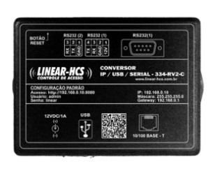 CONVERSOR IP/USB/SERIAL - LINEAR - HCS